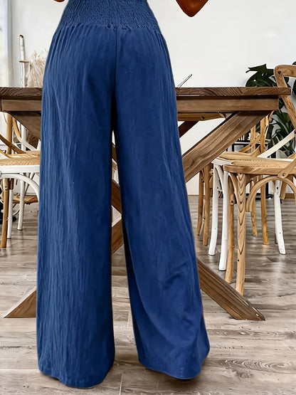 Rebeki - Pantaloni Lunghi in Cotone Traspirante