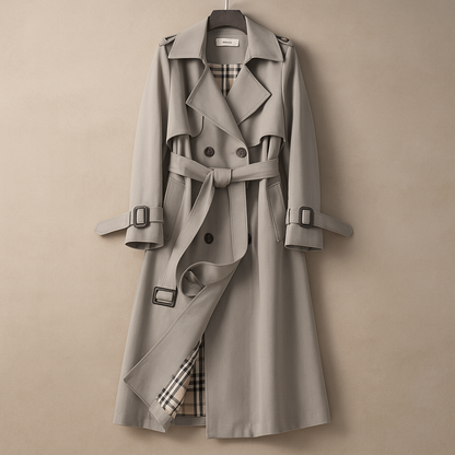 Gabardina Clásica Sienna con Cinturón