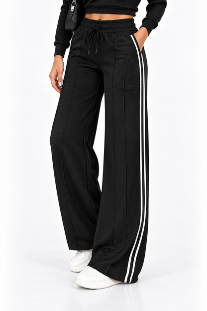 Pantalón de Pierna Ancha con Cordón