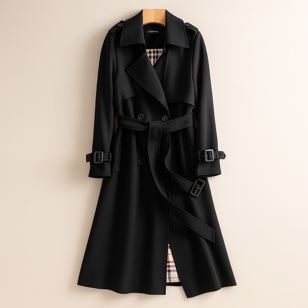 Gabardina Clásica Sienna con Cinturón