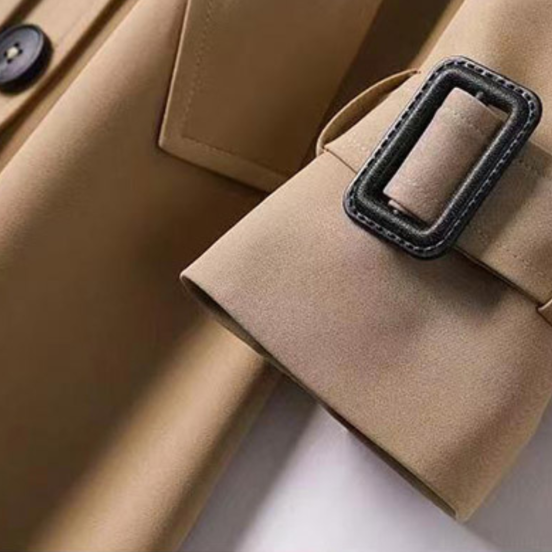 Gabardina Clásica Sienna con Cinturón