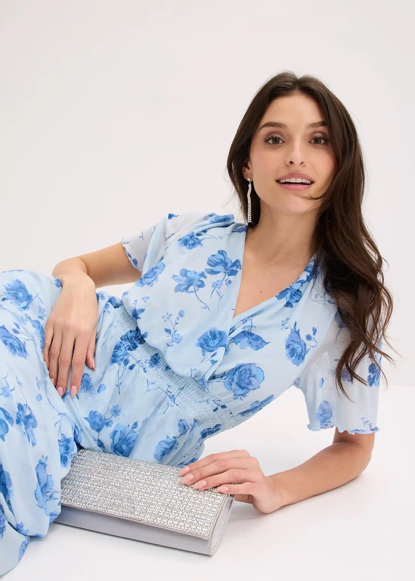 Vestido Midi de Volantes